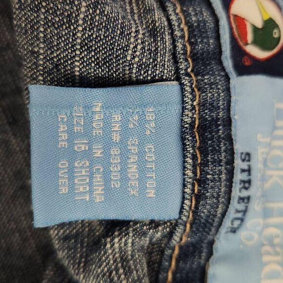 Duck Head Cropped Wide Leg Jeans Size 16 Short Duck Head Cropped Jeans - Picture 7 of 7